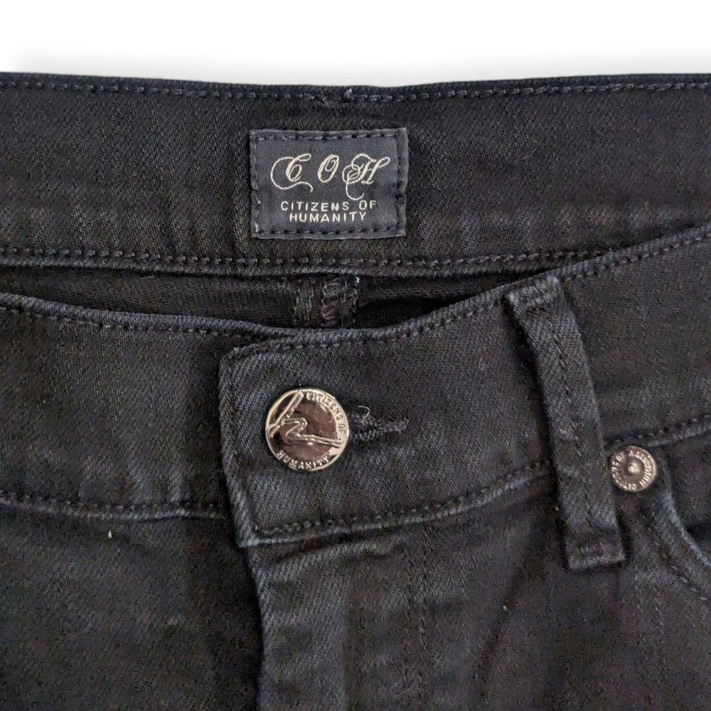 Citizens of Humanity Black Amber Bootcut Midrise Jeans 28 - Picture 5 of 15